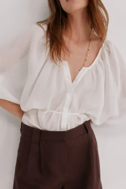 Caroline. Blusa manga larga