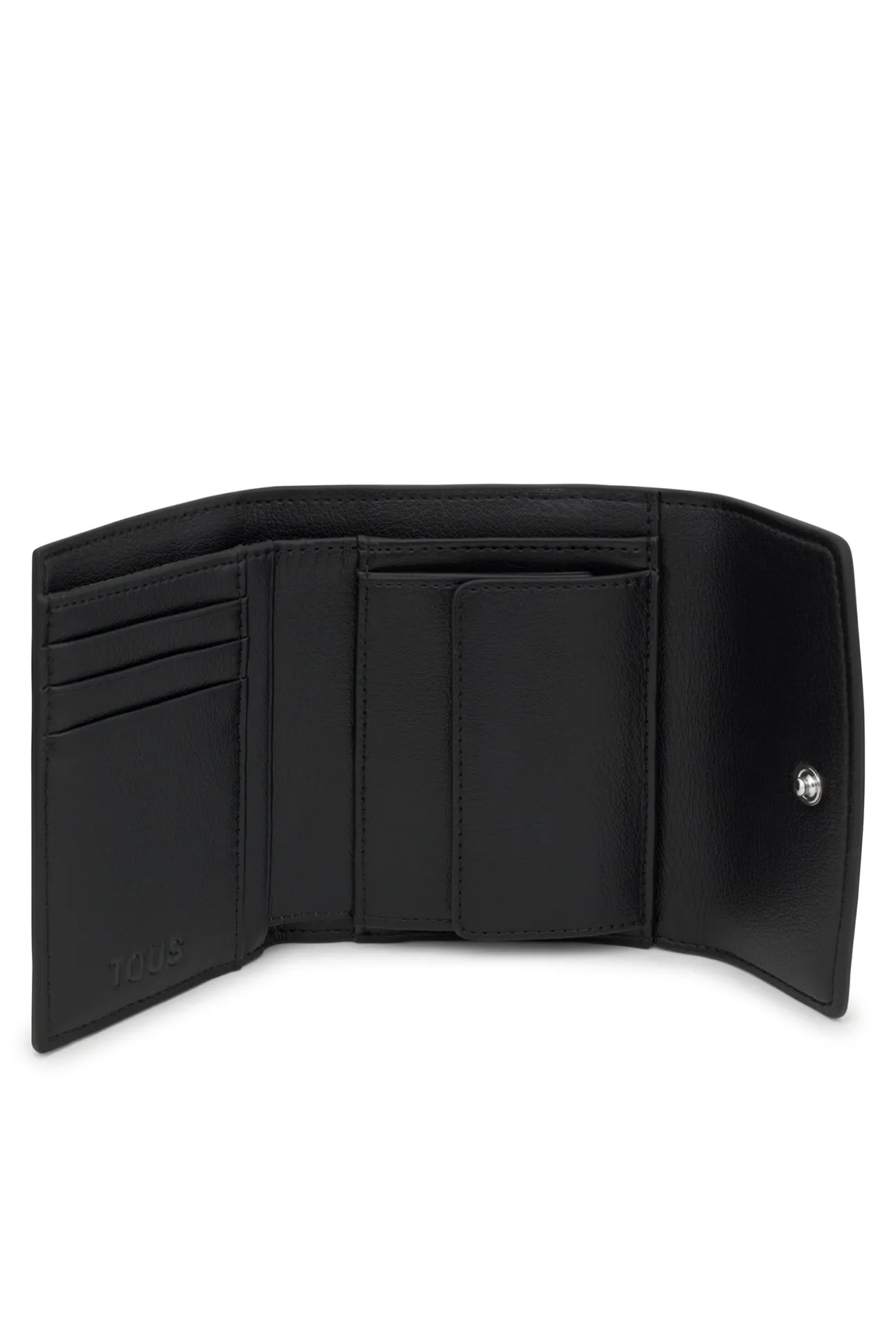 Cartera Pocket negra TOUS Bloom
