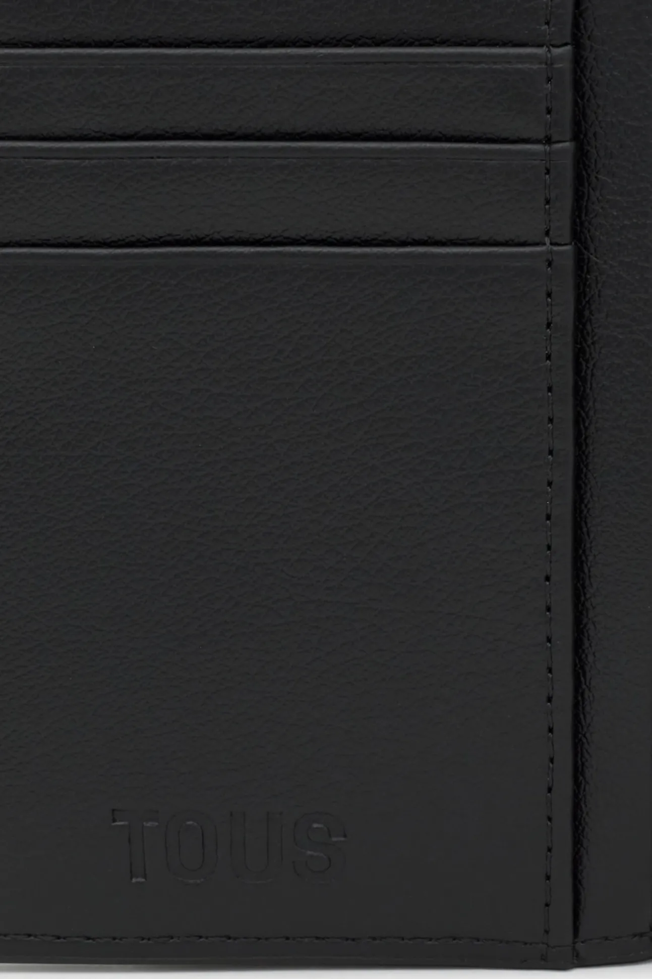 Cartera Pocket negra TOUS Bloom