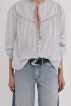 Catia. Blusa jaretas