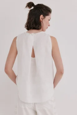 Celene. Top abalorios