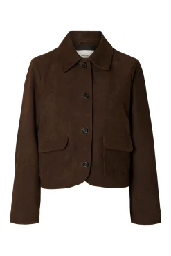 Chaqueta ante corta