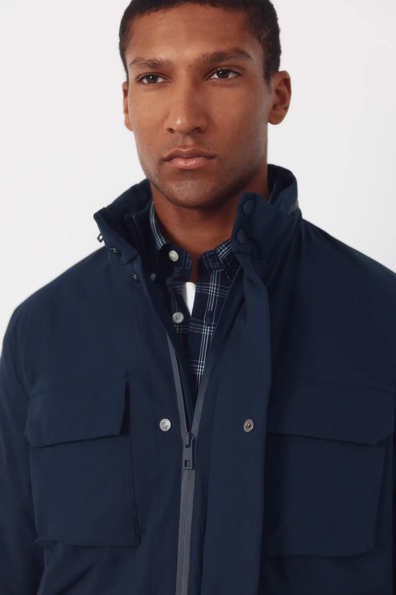 Chaqueta 4 bolsillos relleno ligero