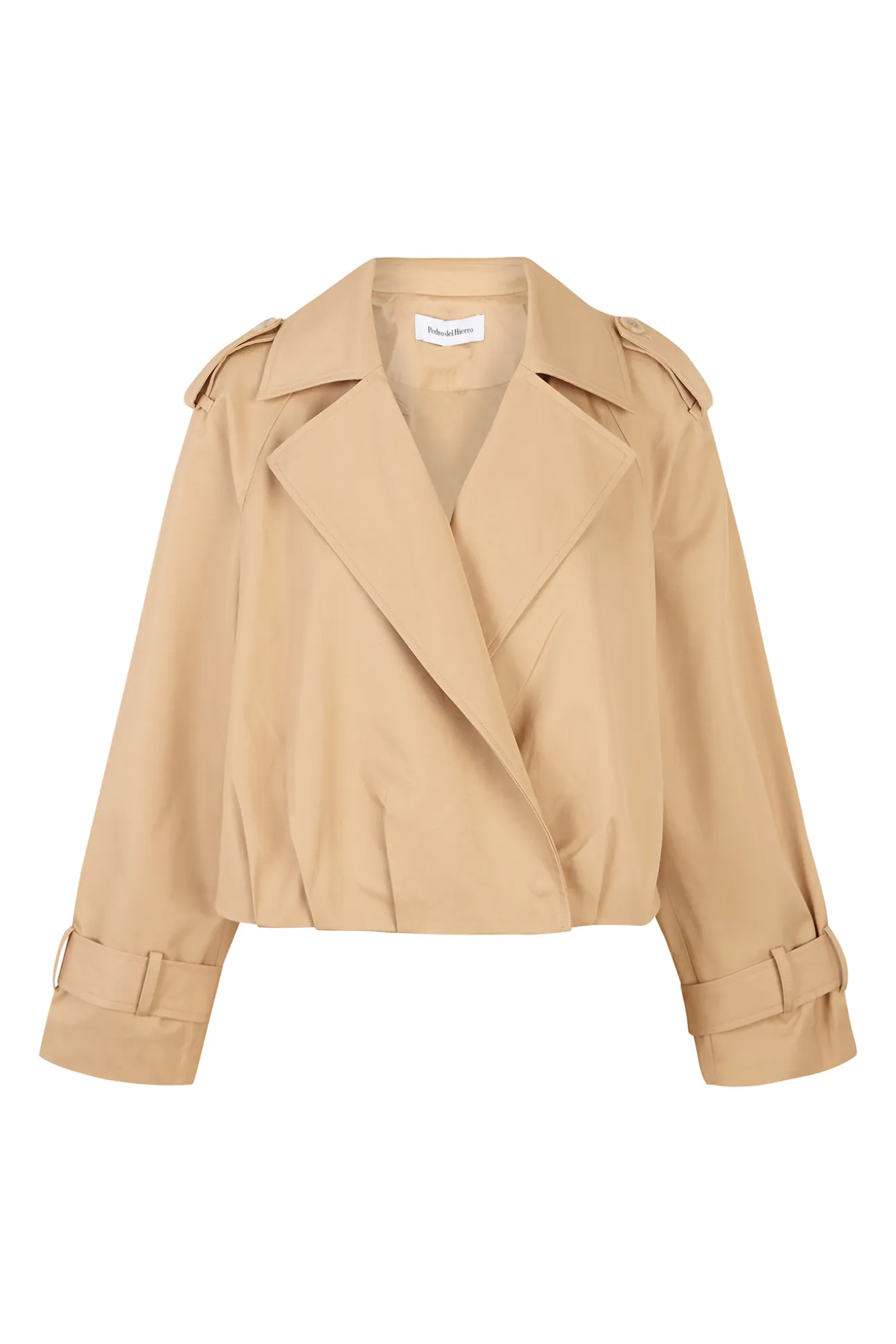 Chaqueta cruzada crop