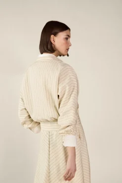 Chaqueta de rayas