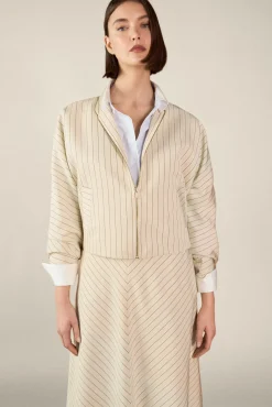 Chaqueta de rayas