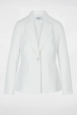Chaqueta entallada de encaje