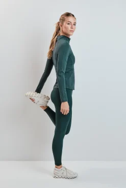 Chaqueta entallada verde