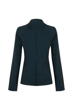 Chaqueta entallada verde