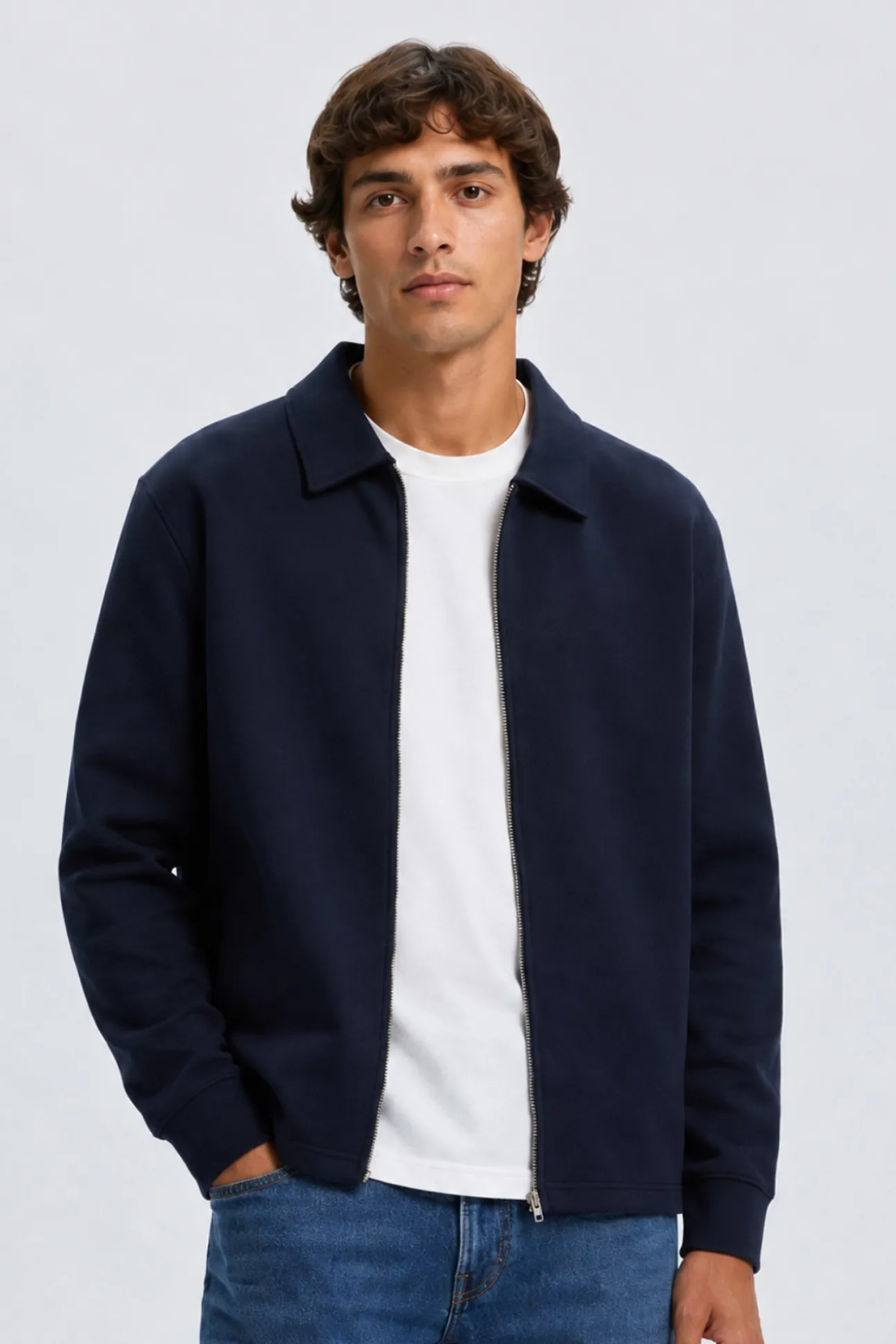 Chaqueta entretiempo cremallera