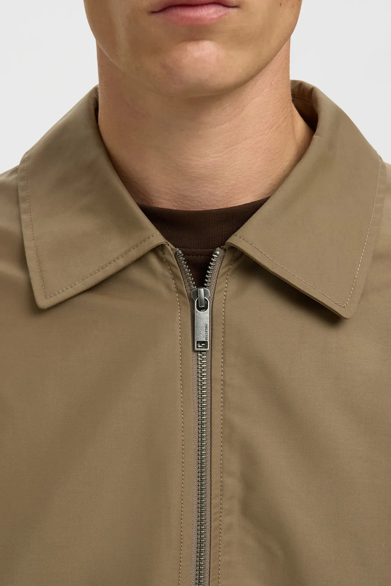 Chaqueta ligera cremallera