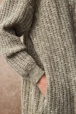 Chaqueta punto jaspeado