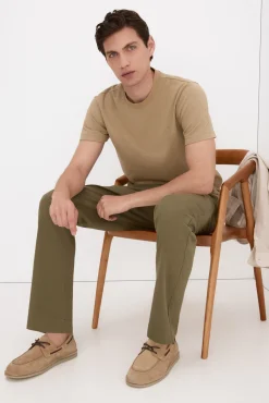 Chino estructura con cordones regular fit