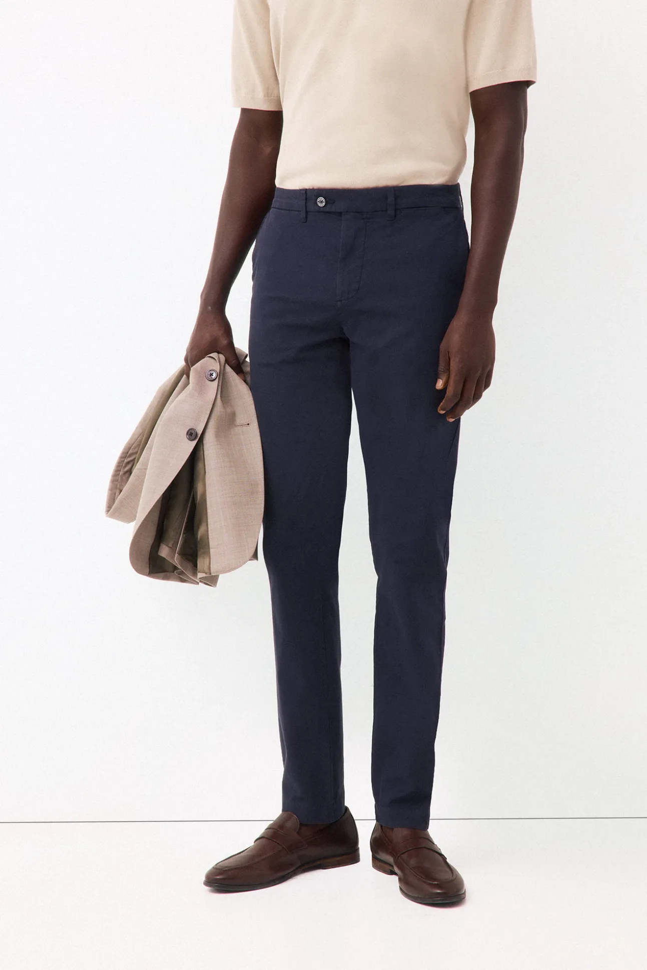 Chino estructura ligero slim
