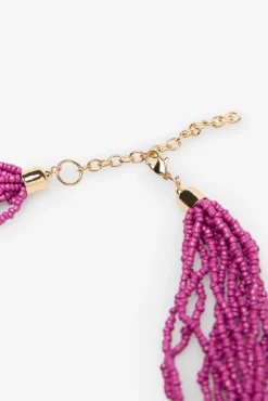Collar cuentas corto