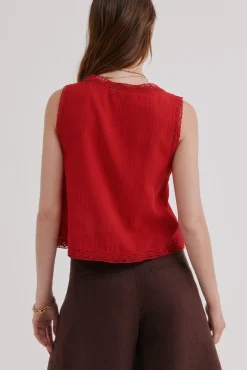 Cora. Blusa romántica