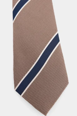 Corbata seda natural