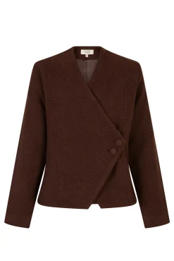 Edna. Chaqueta tejido jacquard