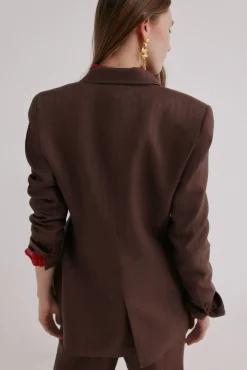 Elaine. Blazer cuello solapa