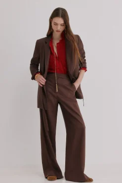 Elaine. Blazer cuello solapa