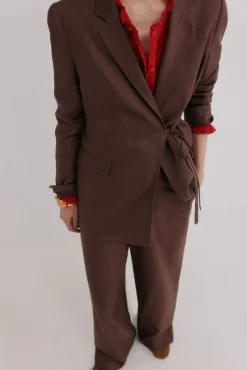 Elaine. Blazer cuello solapa