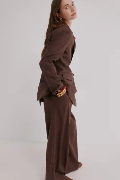 Elaine. Blazer cuello solapa