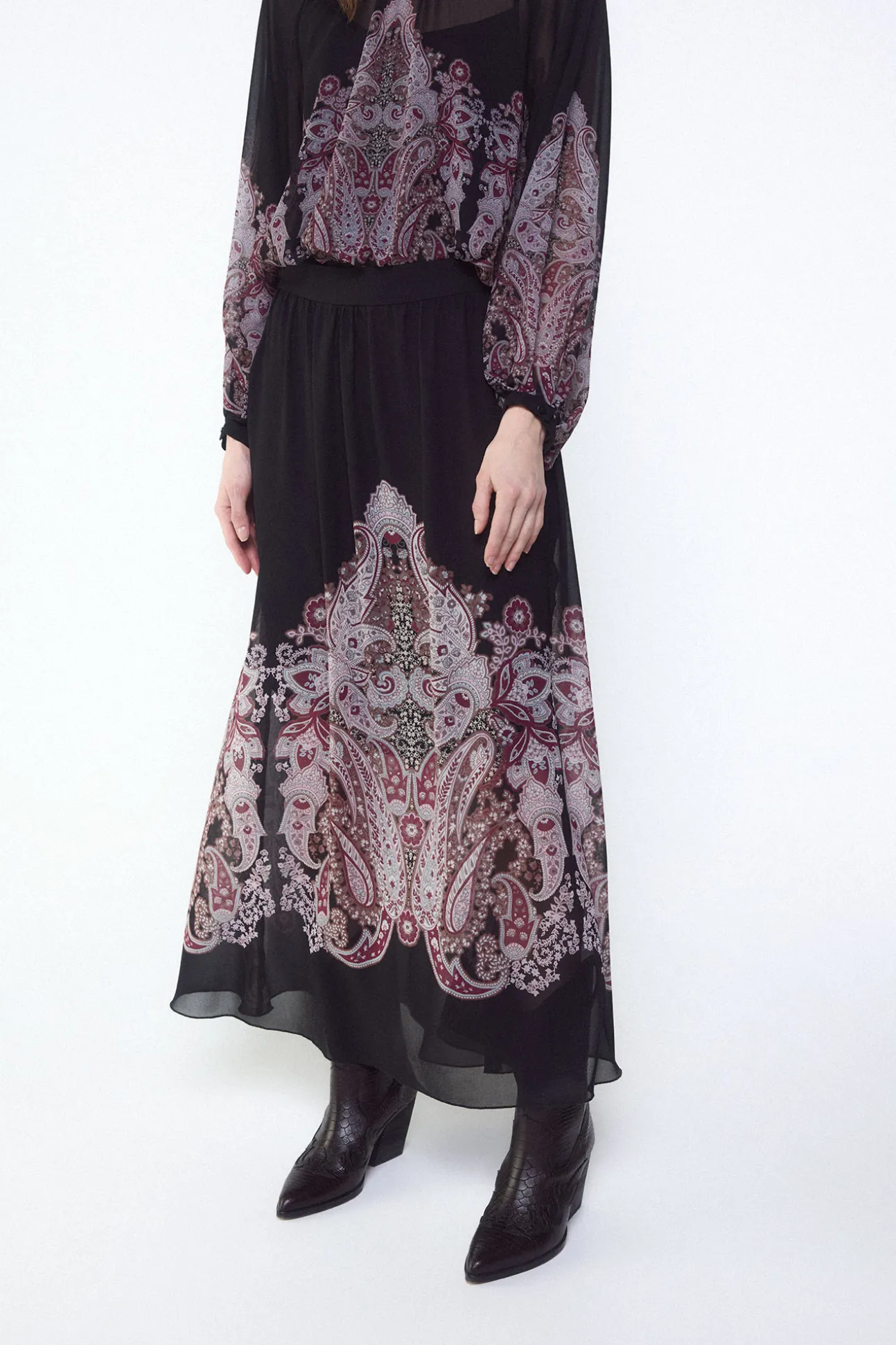 Falda estampado