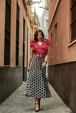 Falda Irisia