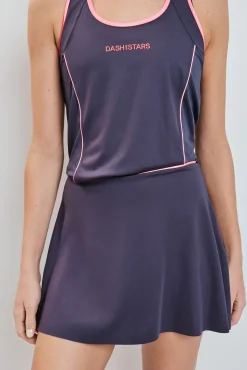 Falda malla interior gris