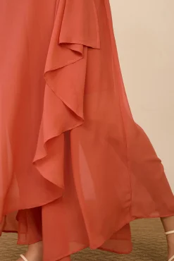 Falda-pantalón de gasa