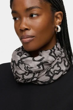 Foulard Kaos en color piedra
