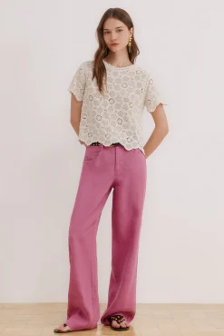 Irune. Top crochet