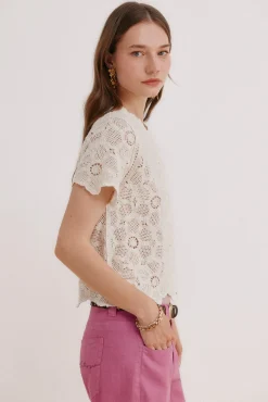 Irune. Top crochet