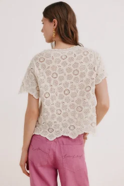 Irune. Top crochet