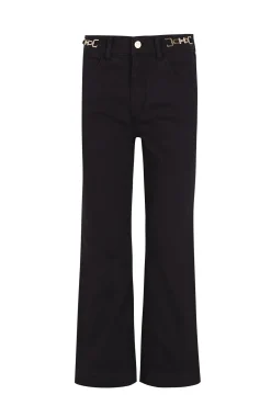 Jeans flare cropped