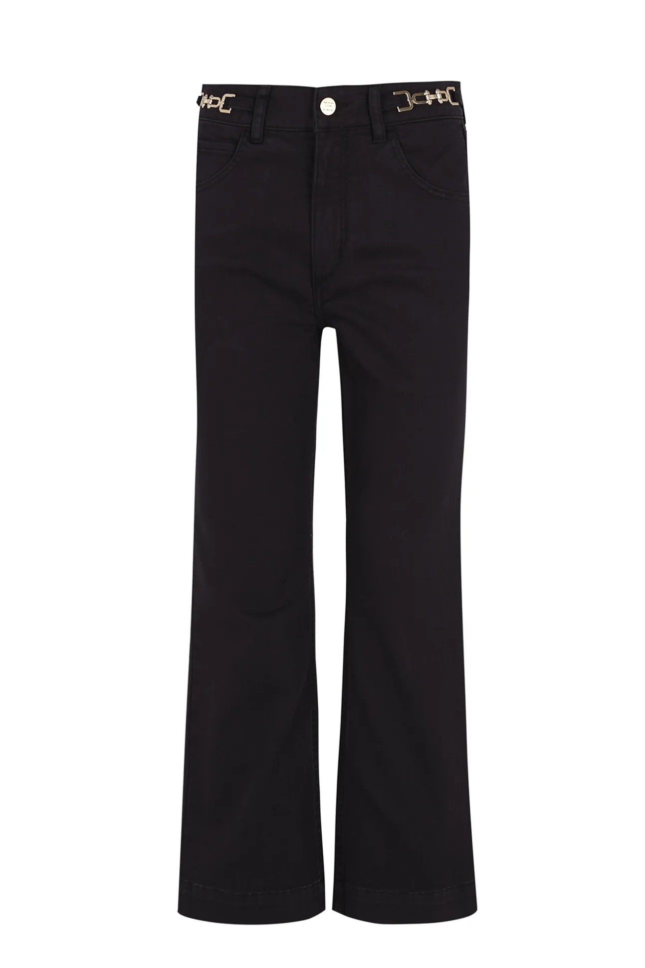 Jeans flare cropped