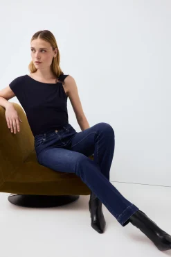 Jeans push up stove pipe basic