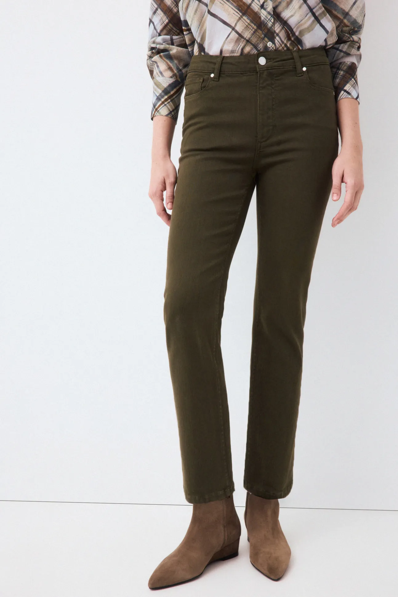 Jeans push up straight basic