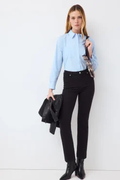 Jeans push up straight basic