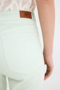 Jeans straight capri basic