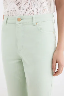 Jeans straight capri basic