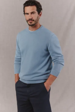 Jersey básico cuello caja