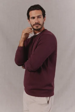 Jersey básico cuello caja