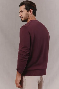 Jersey básico cuello caja