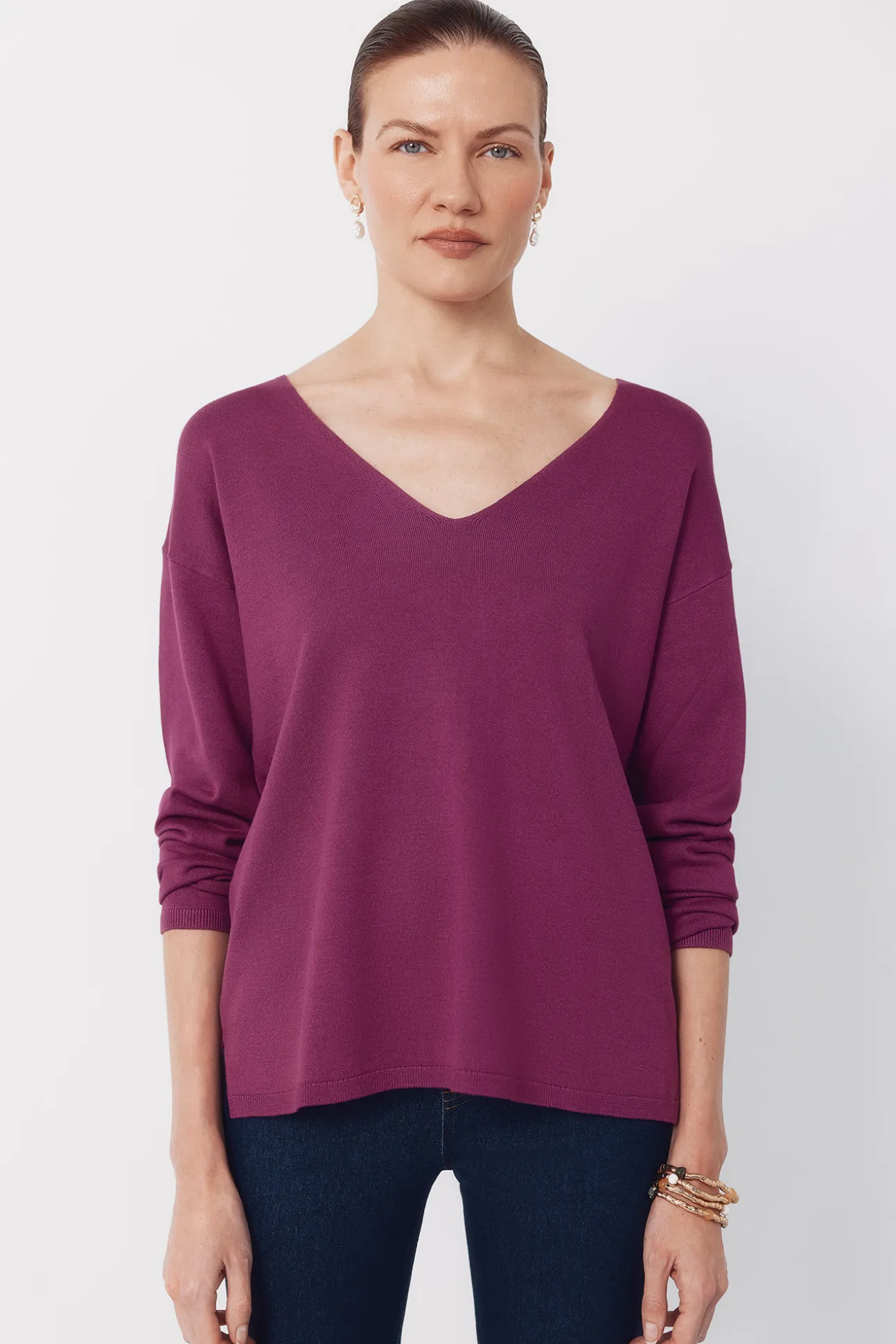 Jersey escote pico