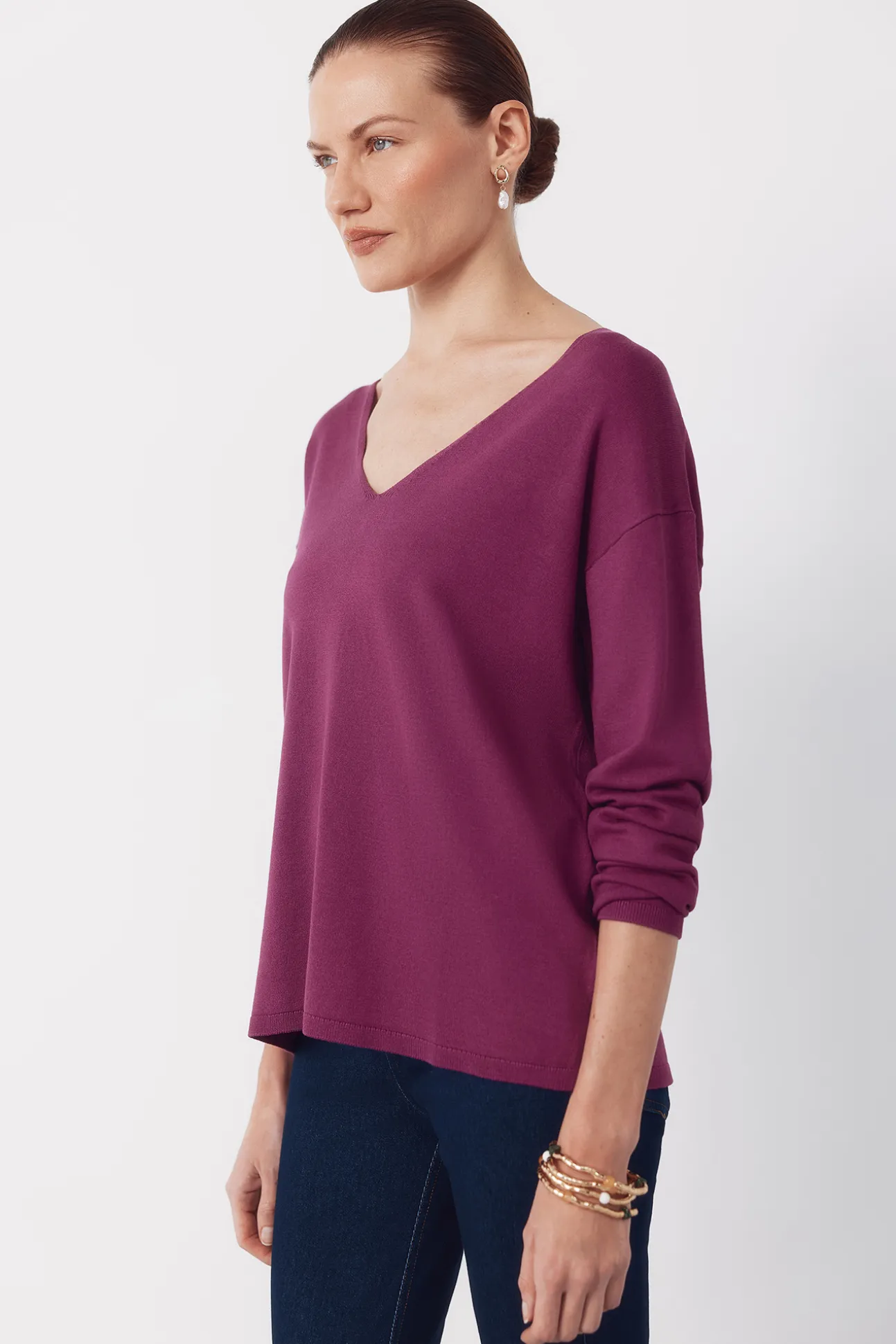 Jersey escote pico