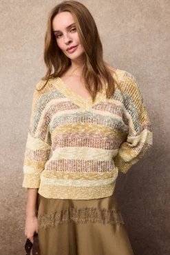 Jersey pico multicolor