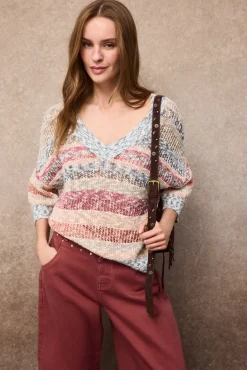Jersey pico multicolor