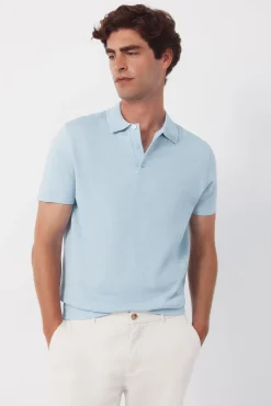Jersey polo manga corta algodón