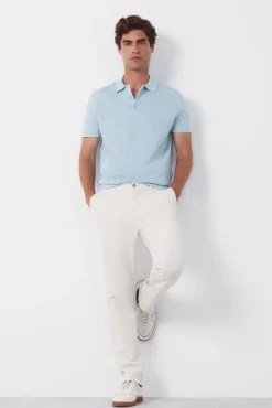Jersey polo manga corta algodón